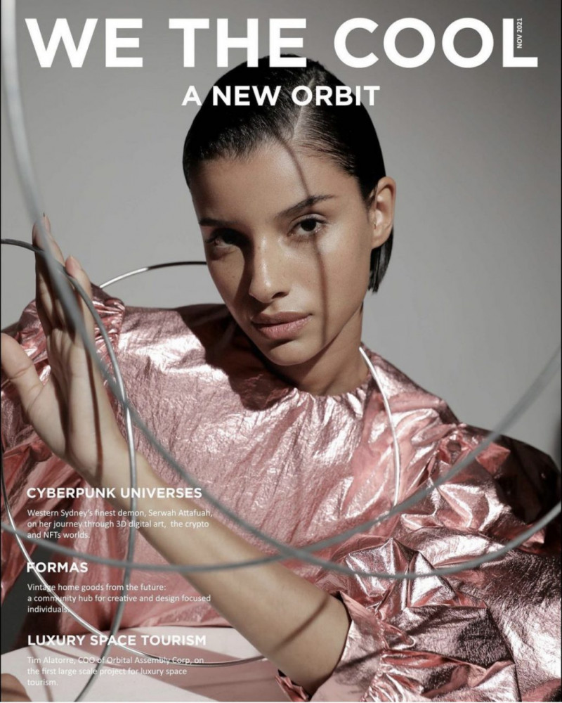 Serena Marques featured on the We the Cool cover from November 2021