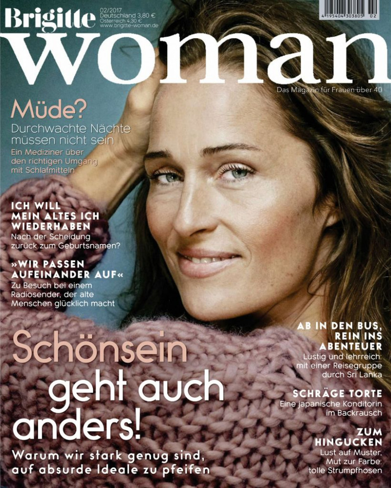  featured on the Brigitte Woman cover from February 2017