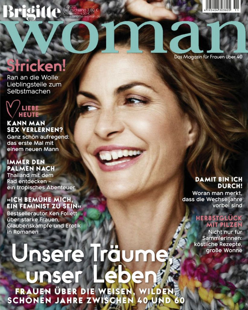Gurus Segovia featured on the Brigitte Woman cover from November 2017