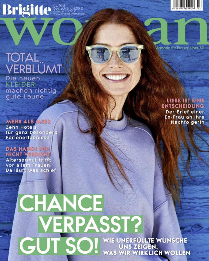  featured on the Brigitte Woman cover from April 2018