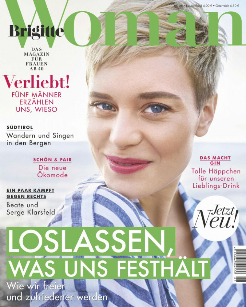  featured on the Brigitte Woman cover from August 2018