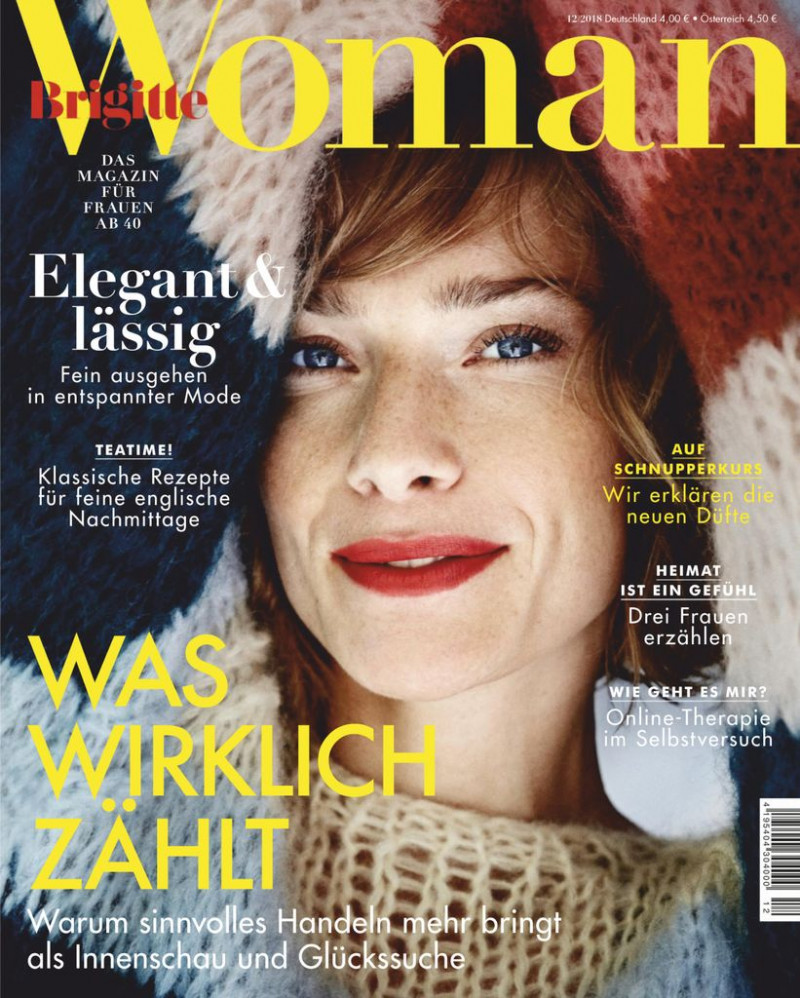  featured on the Brigitte Woman cover from December 2018