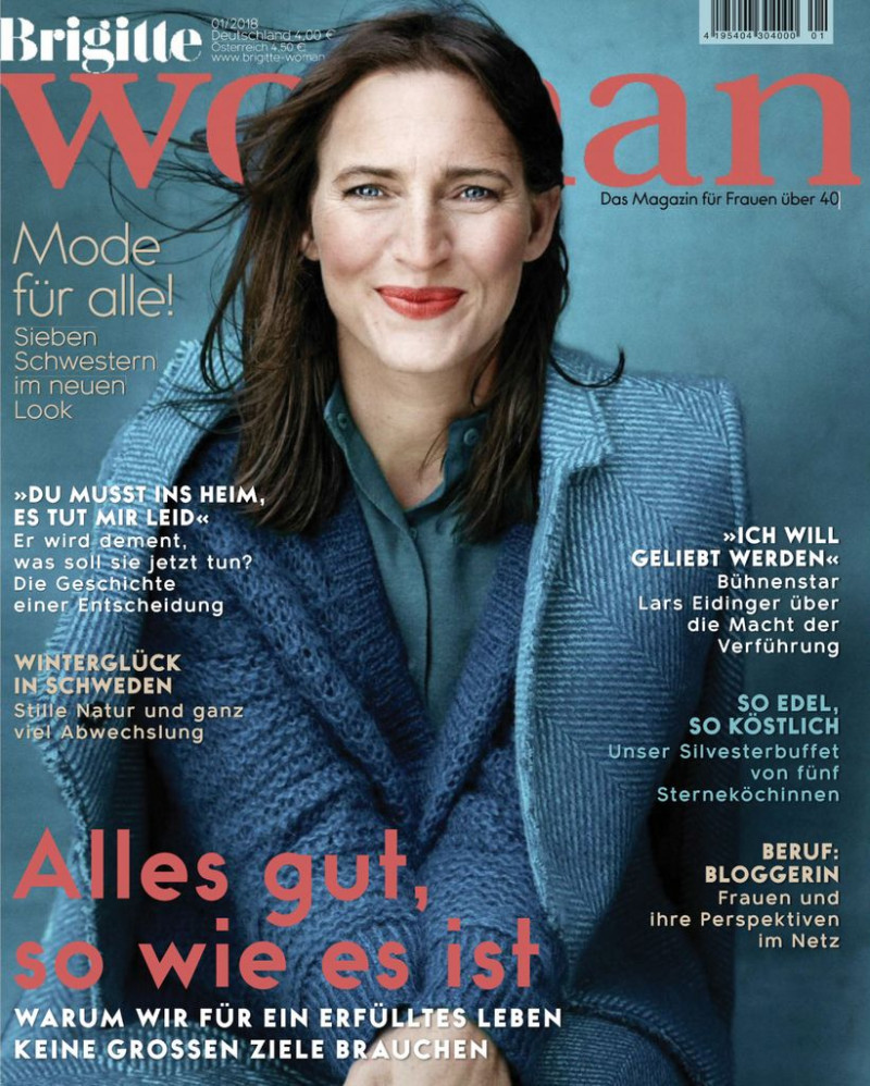  featured on the Brigitte Woman cover from January 2018