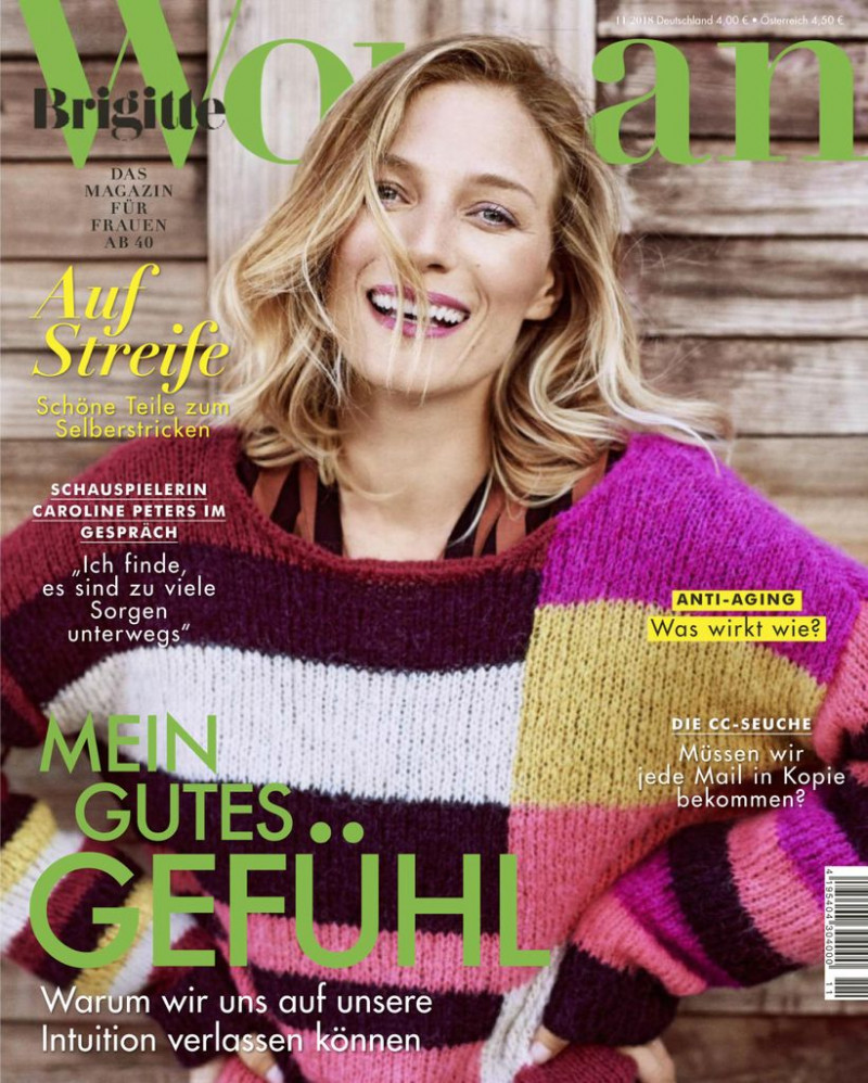  featured on the Brigitte Woman cover from November 2018