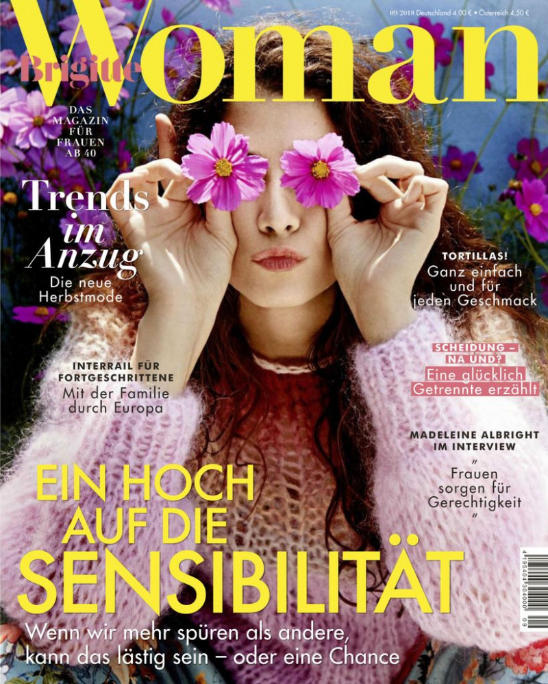  featured on the Brigitte Woman cover from September 2018