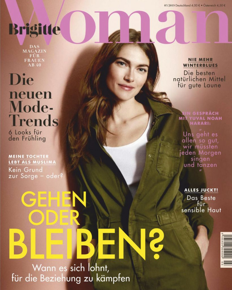  featured on the Brigitte Woman cover from March 2019