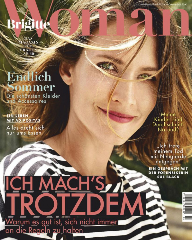  featured on the Brigitte Woman cover from May 2019