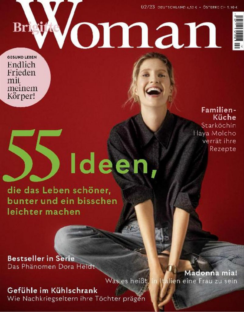  featured on the Brigitte Woman cover from February 2023