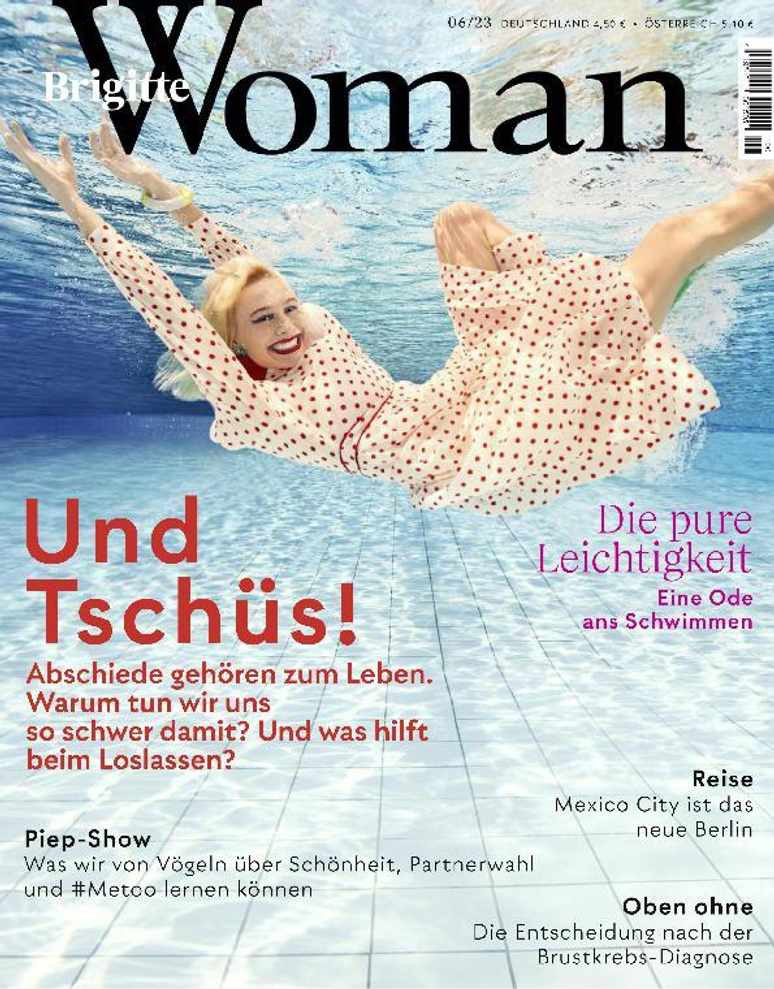  featured on the Brigitte Woman cover from June 2023