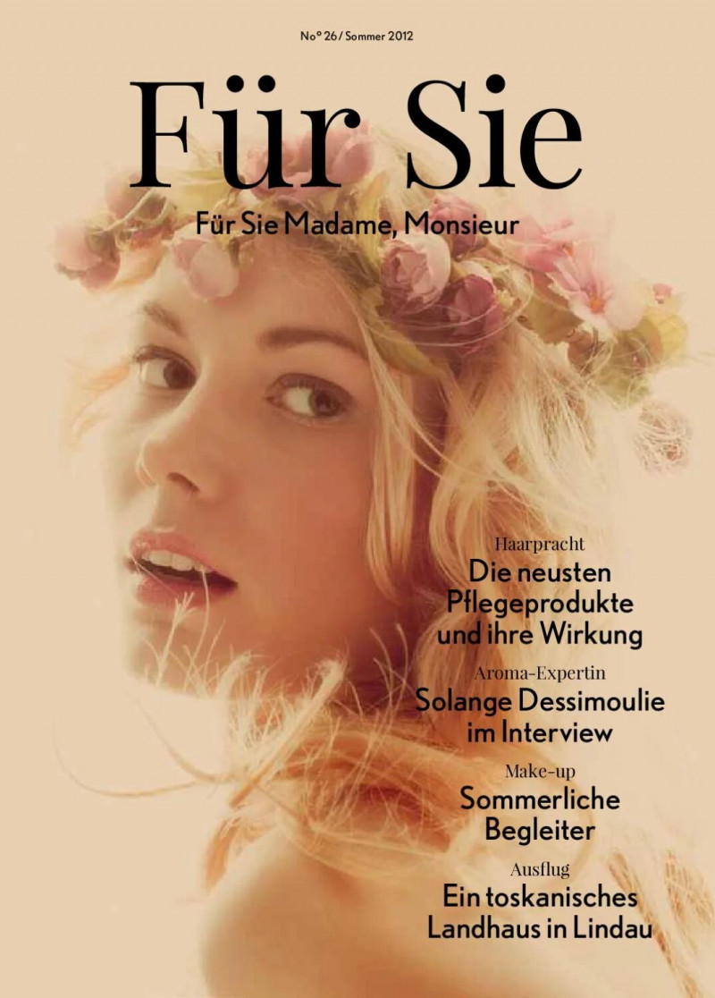  featured on the Für Sie Madame, Monsieur cover from June 2012