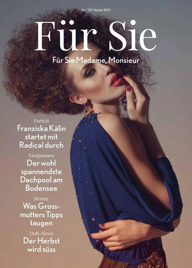  featured on the Für Sie Madame, Monsieur cover from September 2013