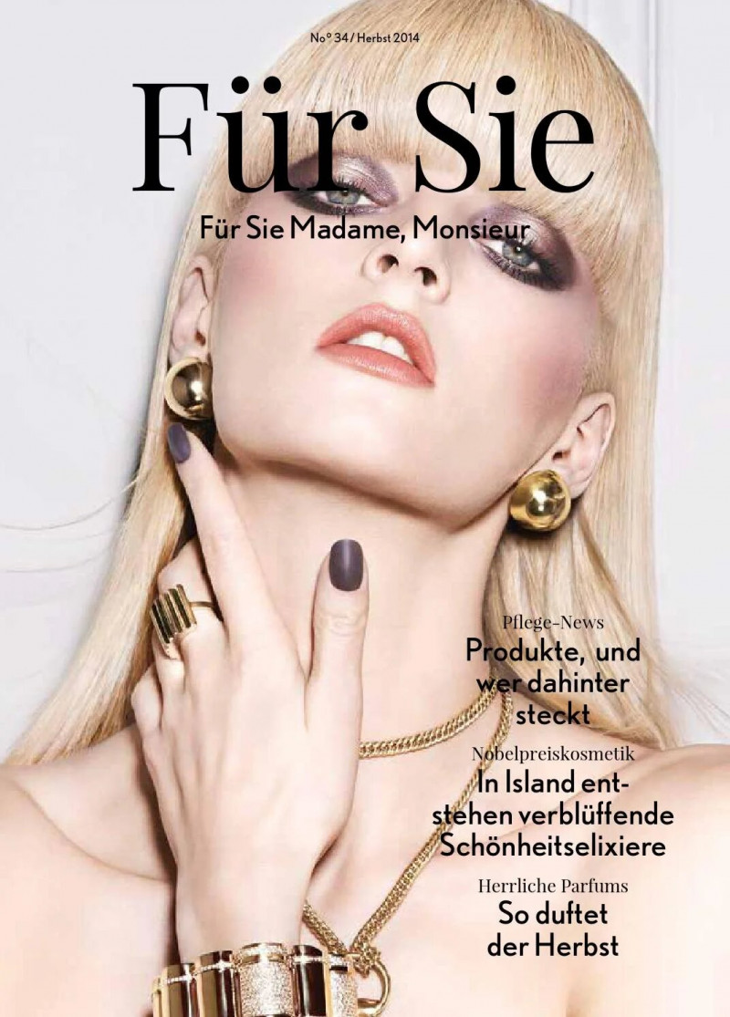  featured on the Für Sie Madame, Monsieur cover from September 2014