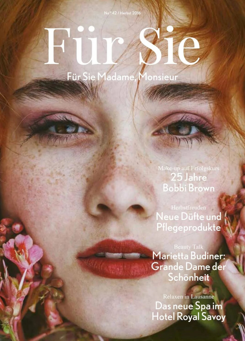  featured on the Für Sie Madame, Monsieur cover from September 2016