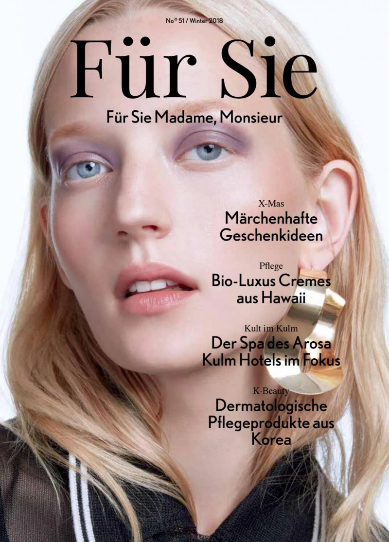  featured on the Für Sie Madame, Monsieur cover from December 2018