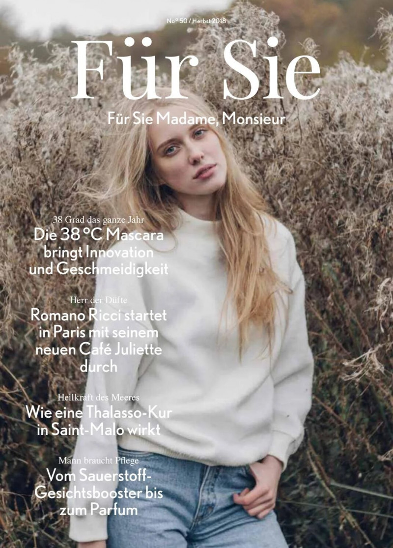  featured on the Für Sie Madame, Monsieur cover from September 2018