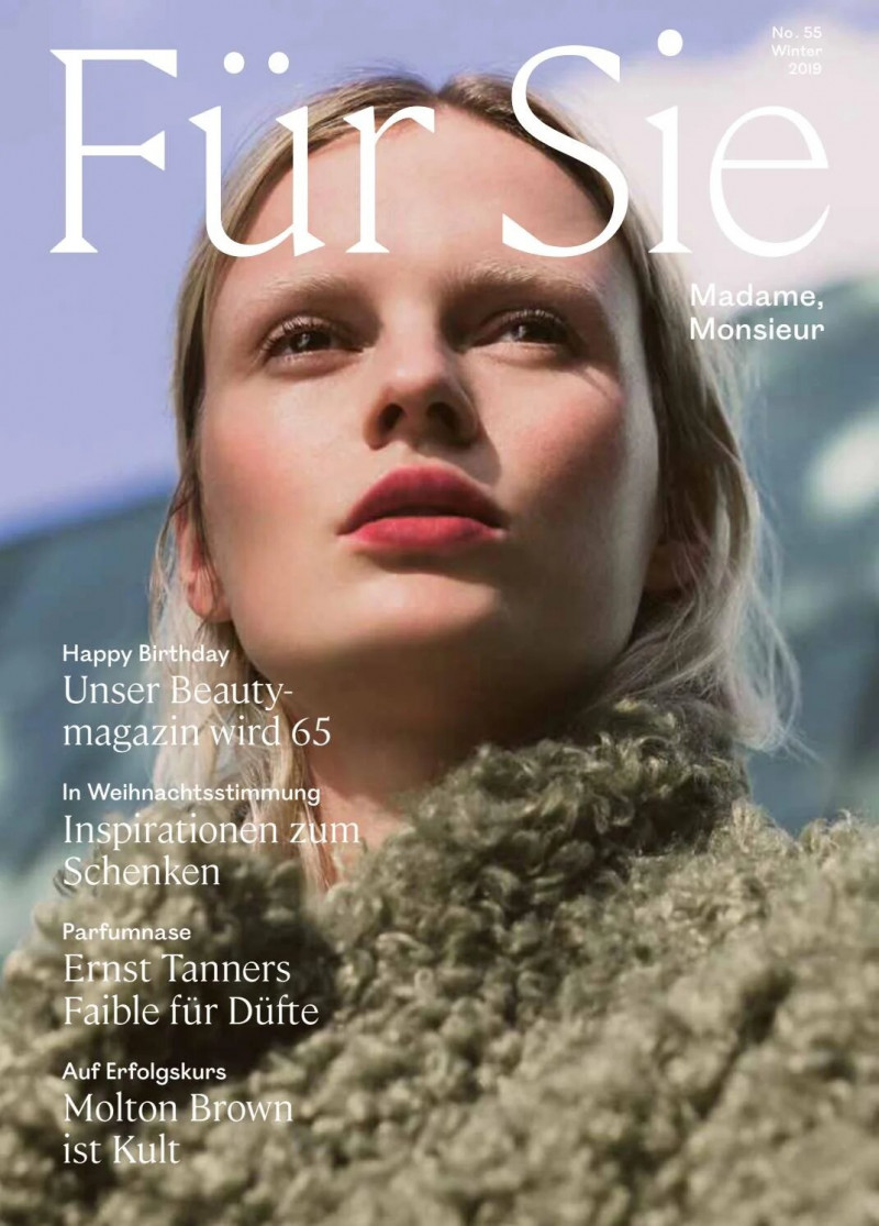  featured on the Für Sie Madame, Monsieur cover from December 2019