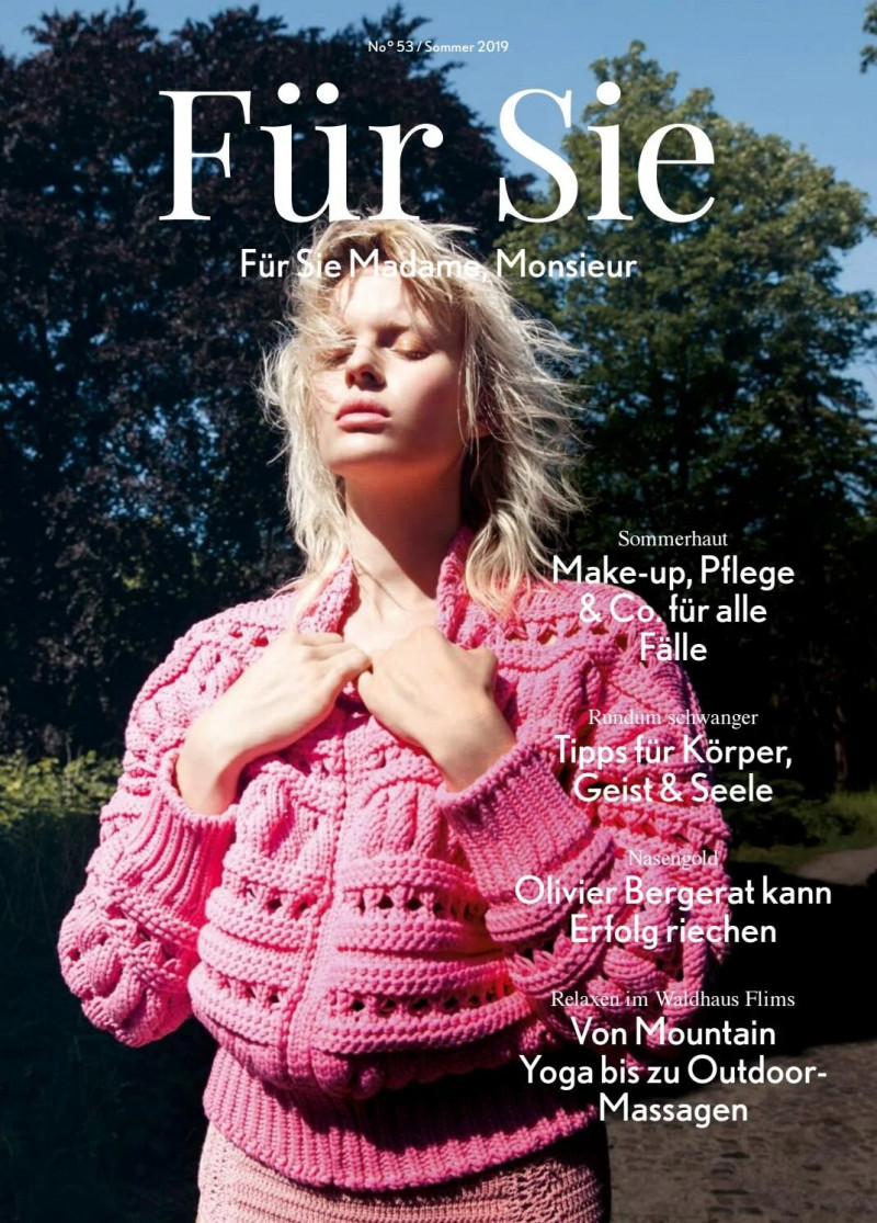  featured on the Für Sie Madame, Monsieur cover from June 2019