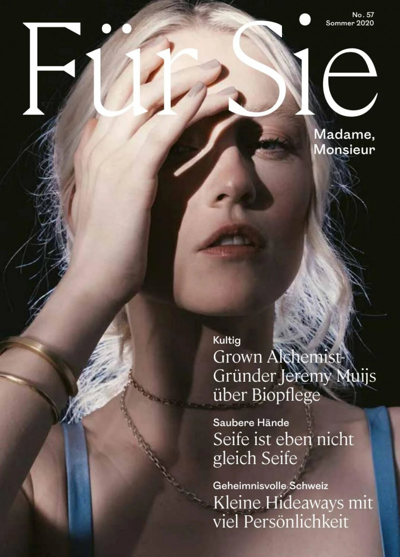  featured on the Für Sie Madame, Monsieur cover from June 2020