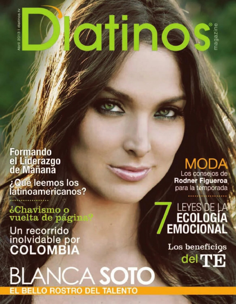 Blanca Soto featured on the D\'Latinos cover from April 2013