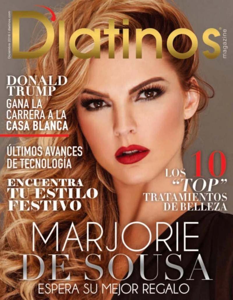 Marjorie de Sousa featured on the D\'Latinos cover from December 2016