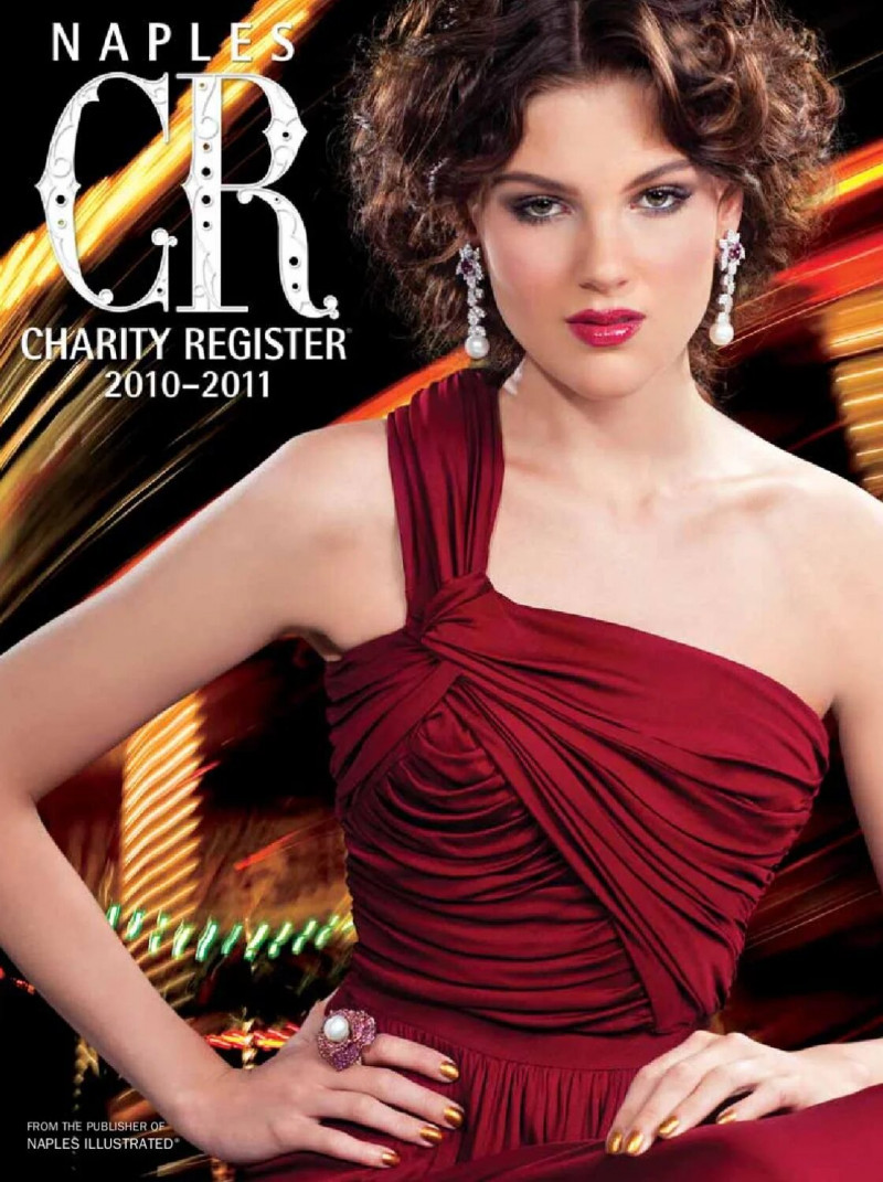 Emma Champtaloup featured on the Naples Charity Register cover from December 2010