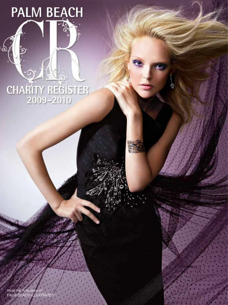 Britni Stanwood featured on the Palm Beach Charity Register cover from December 2009