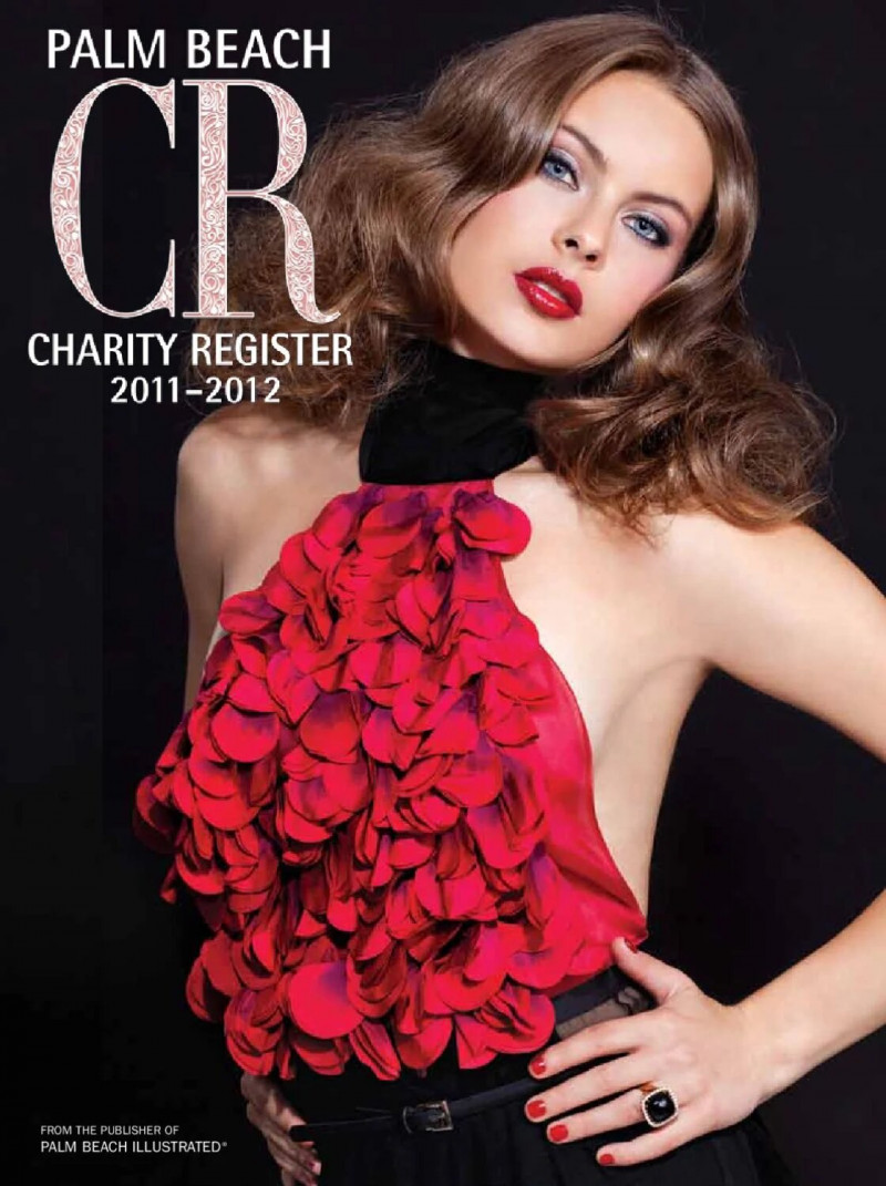 Amanda Streich featured on the Palm Beach Charity Register cover from December 2011