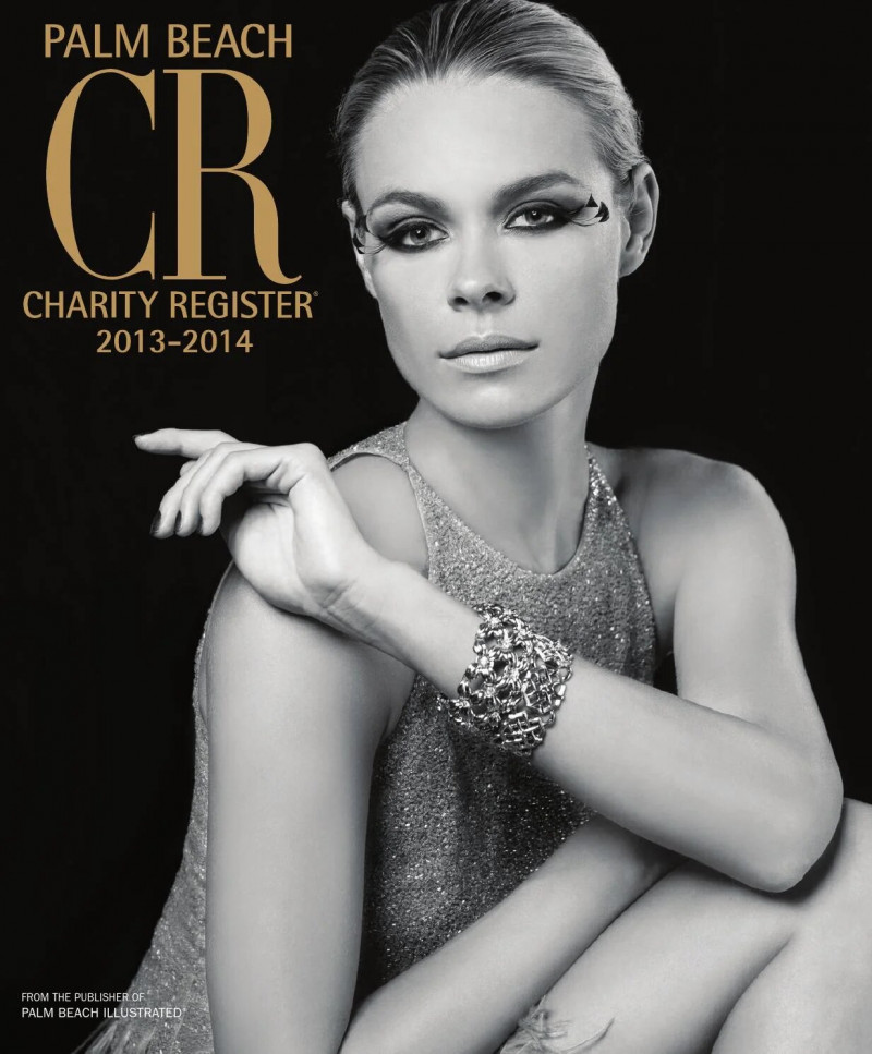 Kasia Gogolkiewicz featured on the Palm Beach Charity Register cover from December 2013