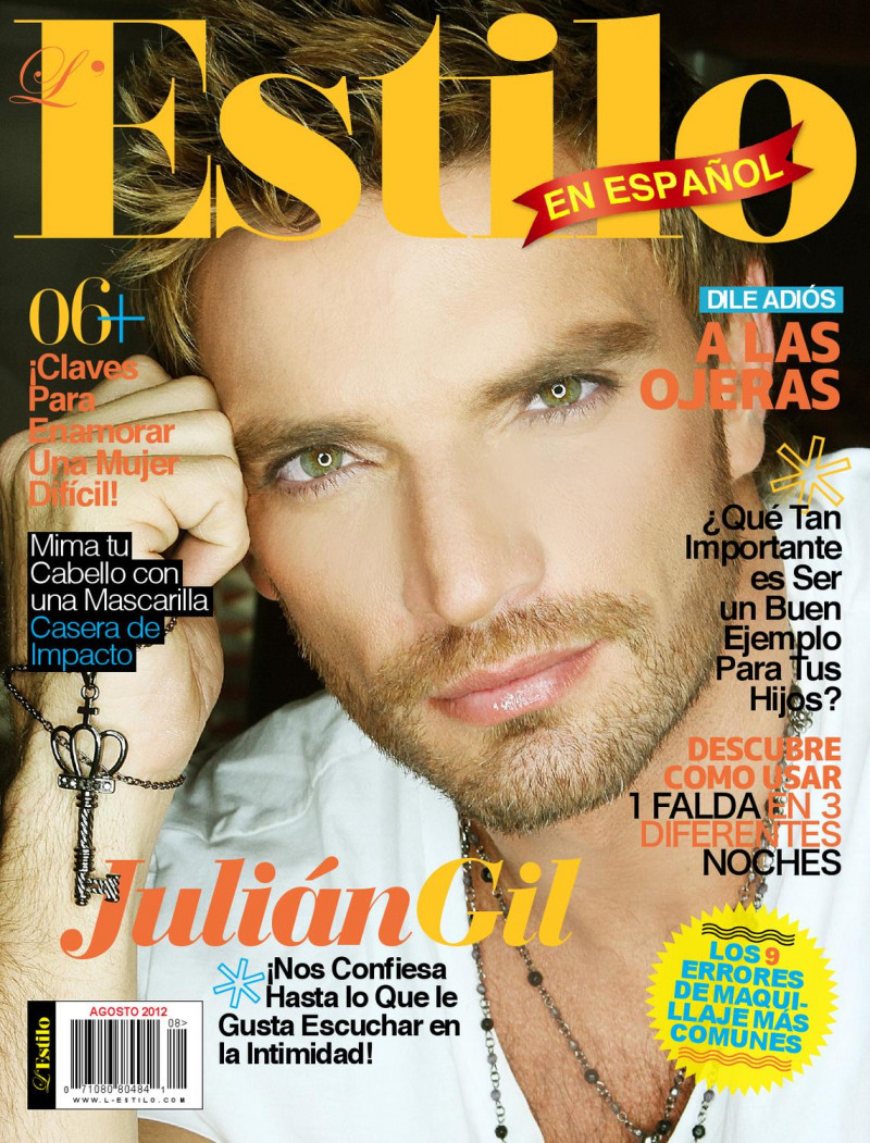 Julian Gil featured on the L\'Estilo cover from August 2012