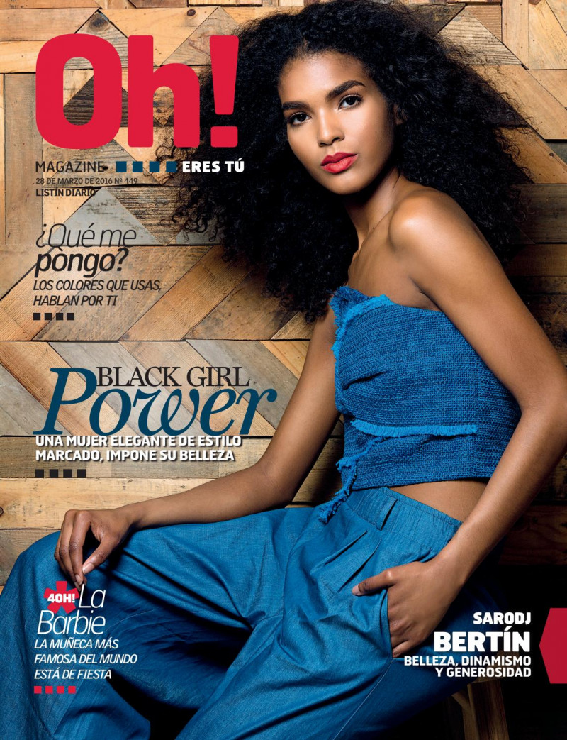 Galaxia Lorenzo featured on the Oh! Magazine cover from March 2016