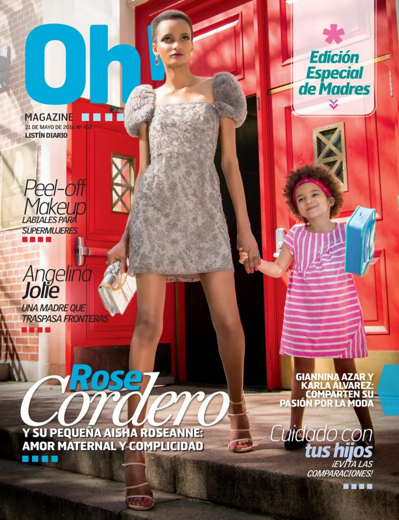 Rose Cordero featured on the Oh! Magazine cover from May 2016