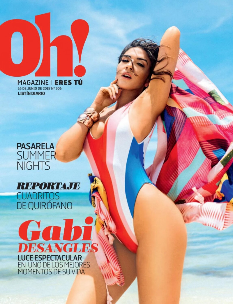 Gabi Desangles featured on the Oh! Magazine cover from June 2018