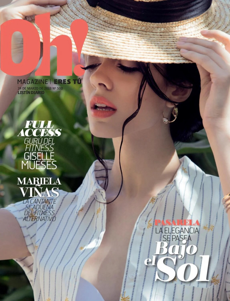 Laura Alcantara featured on the Oh! Magazine cover from March 2018