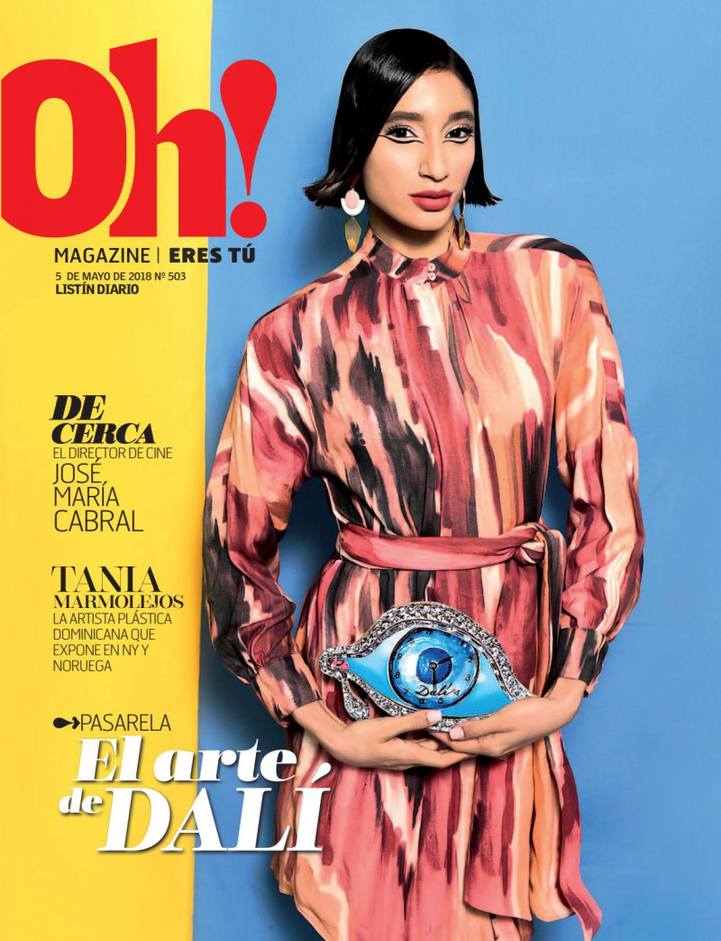 Vangelys Cabral featured on the Oh! Magazine cover from May 2018