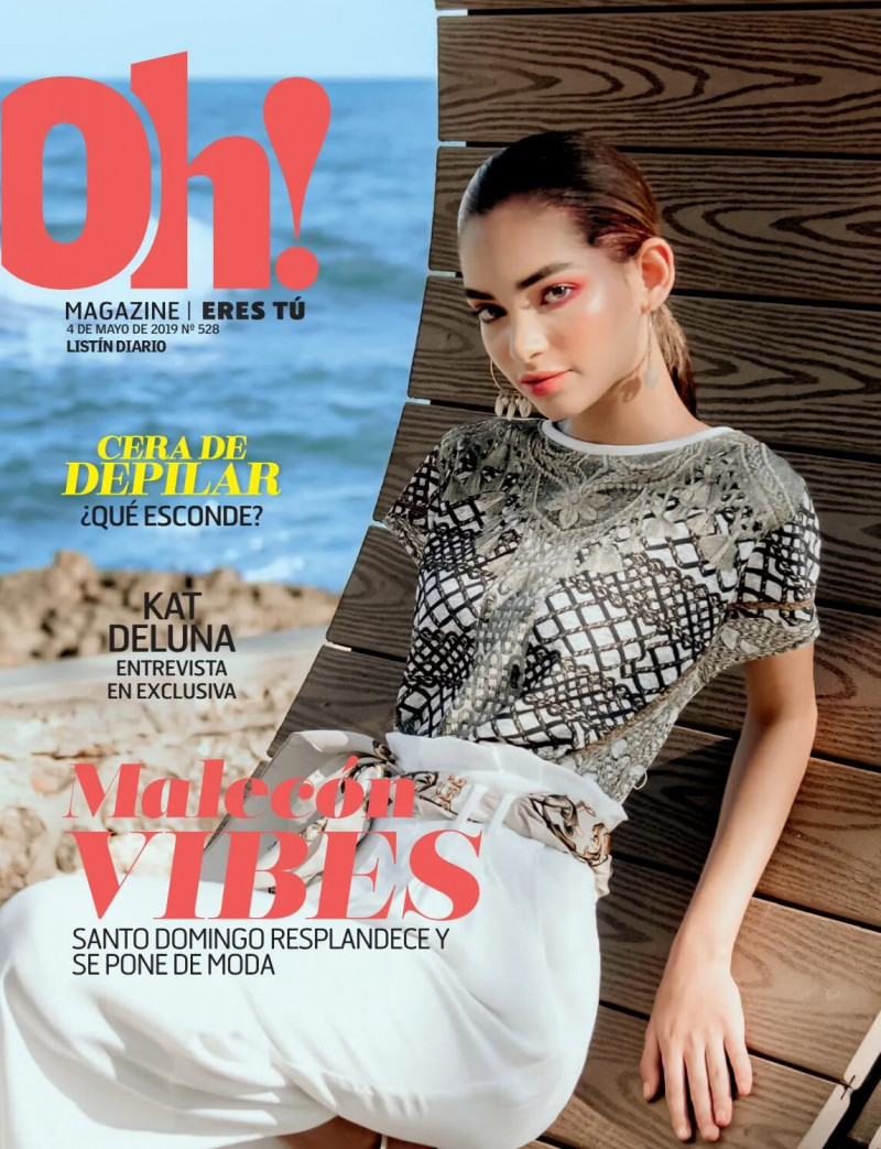 Monserrat Rodriguez featured on the Oh! Magazine cover from May 2019