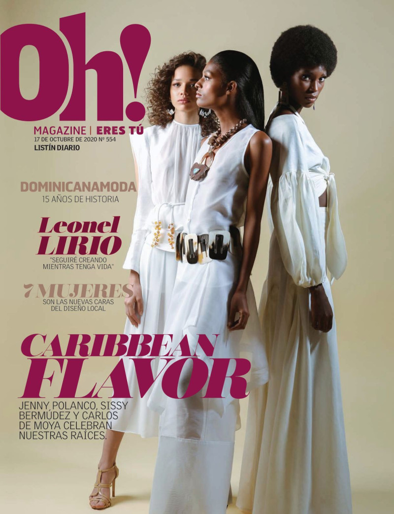  featured on the Oh! Magazine cover from October 2020
