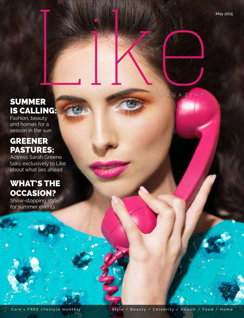 Jess Hayes featured on the Like cover from May 2015