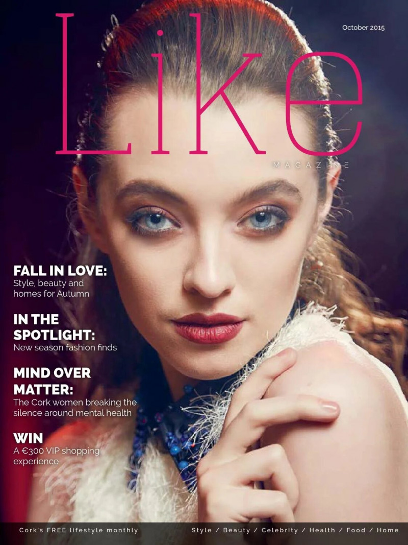 Kayleigh O\'Sullivan featured on the Like cover from October 2015