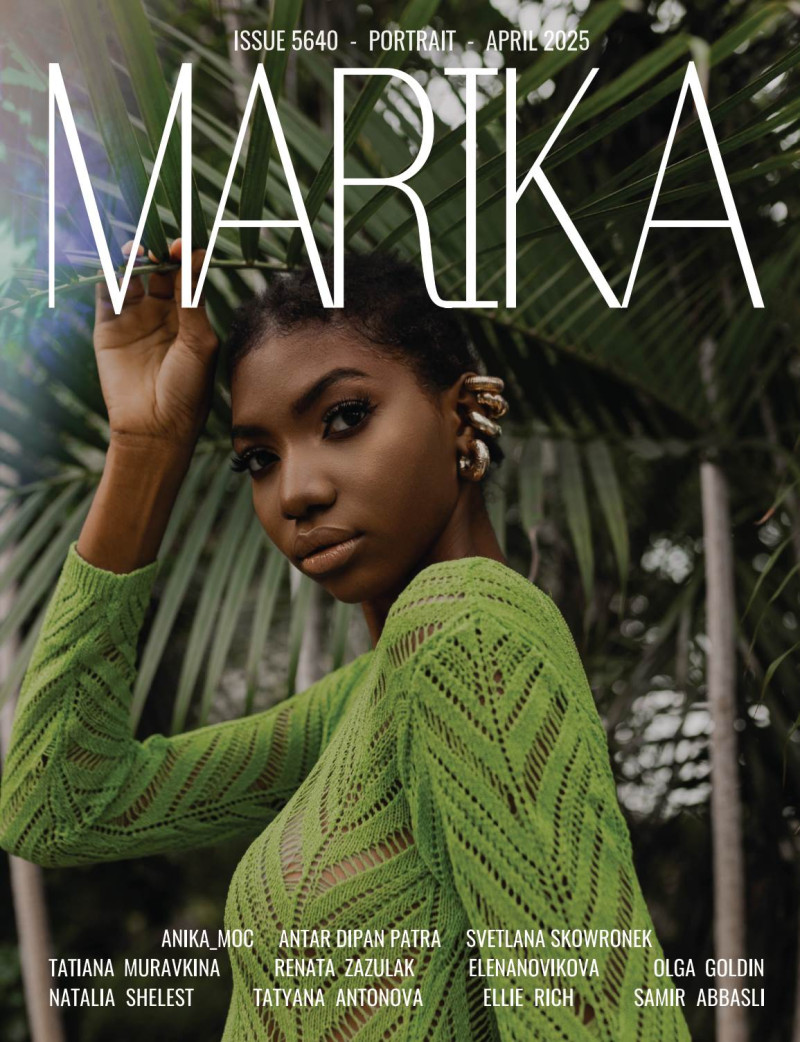 Anika Moc featured on the Marika cover from April 2025