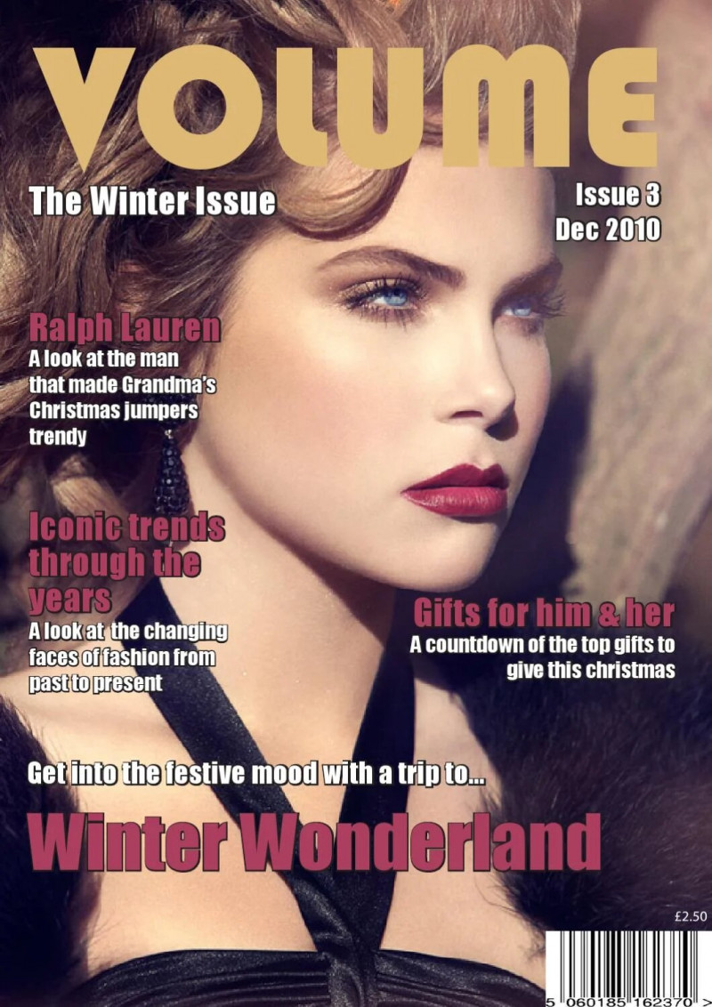  featured on the Volume cover from December 2010