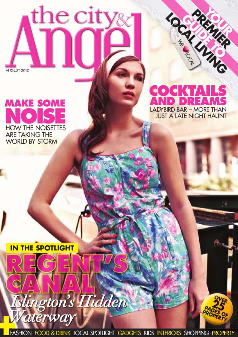 Fran Paulley featured on the The City & Angel cover from August 2010