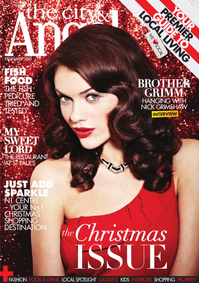 Laura J. featured on the The City & Angel cover from December 2010