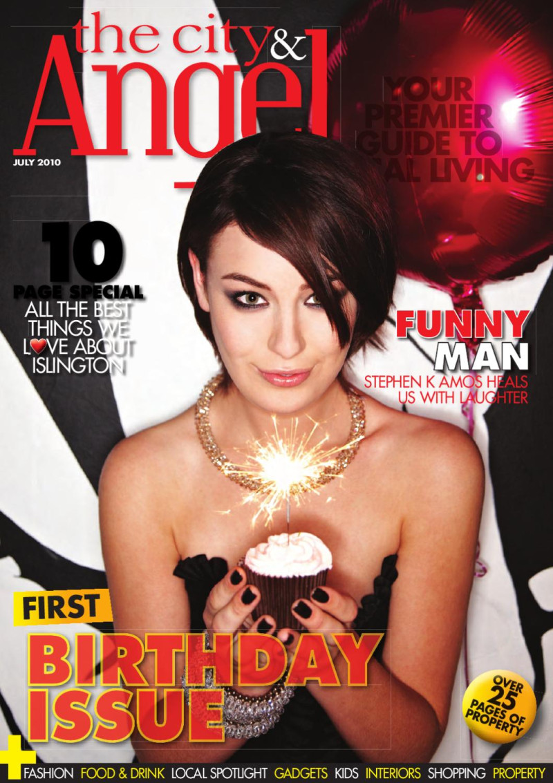 Emma Williams featured on the The City & Angel cover from July 2010