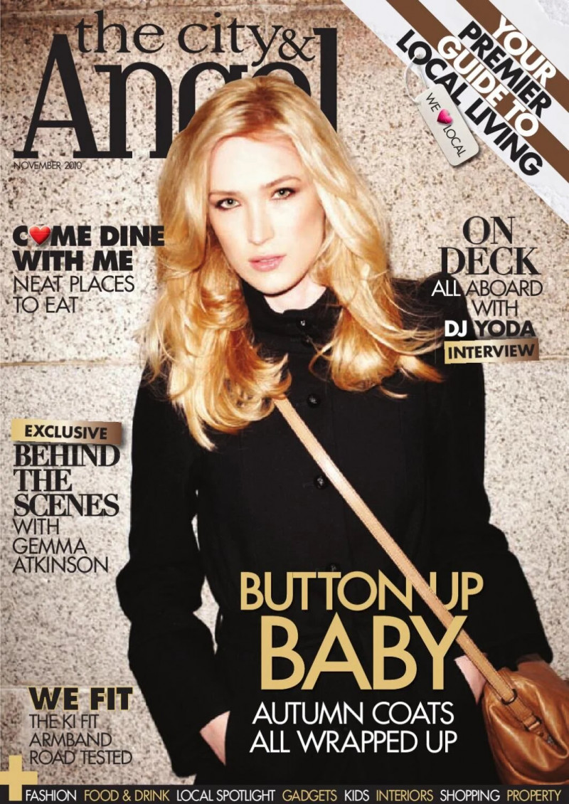 Gertrud Viktor featured on the The City & Angel cover from November 2010