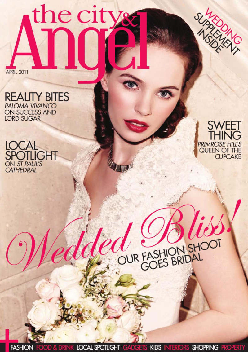 Abigail Gotts featured on the The City & Angel cover from April 2011