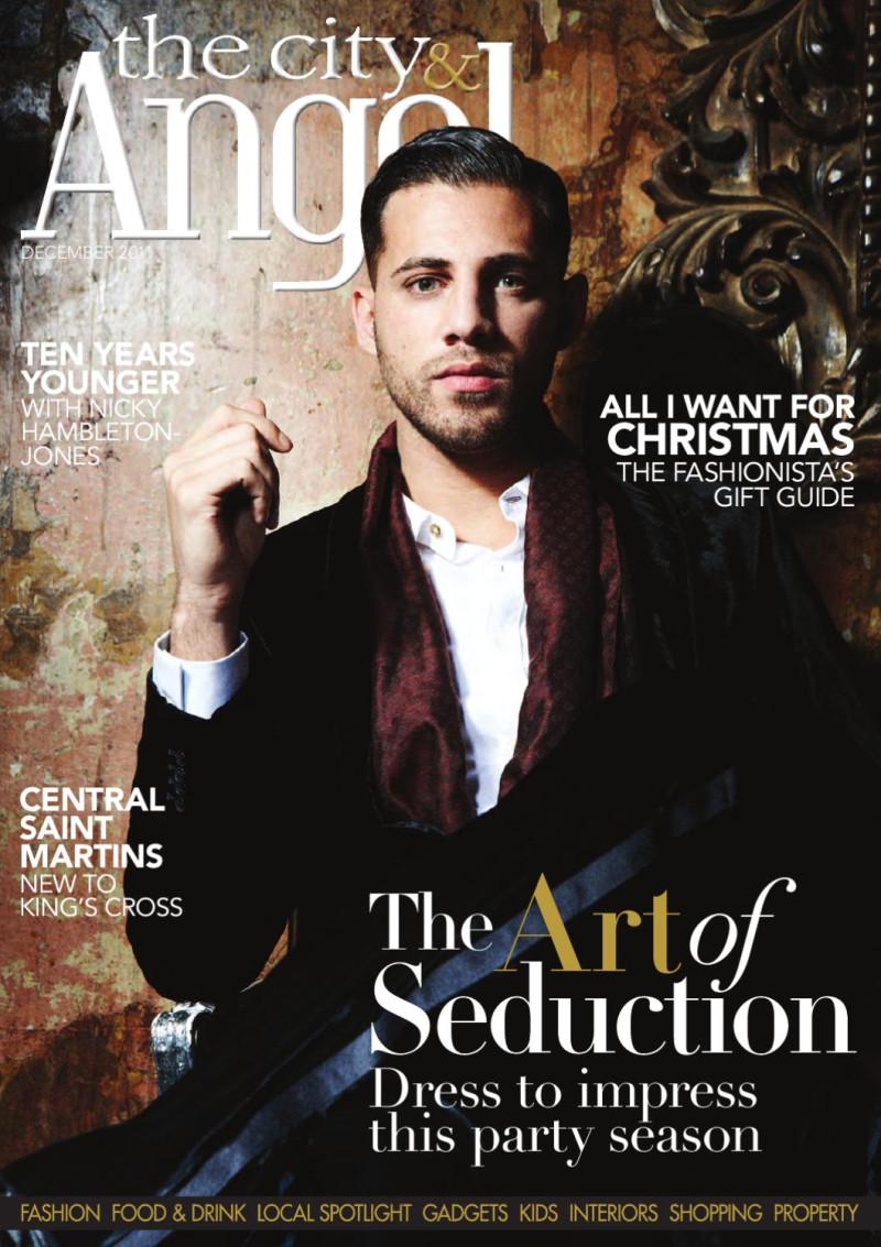 Matthew featured on the The City & Angel cover from December 2011