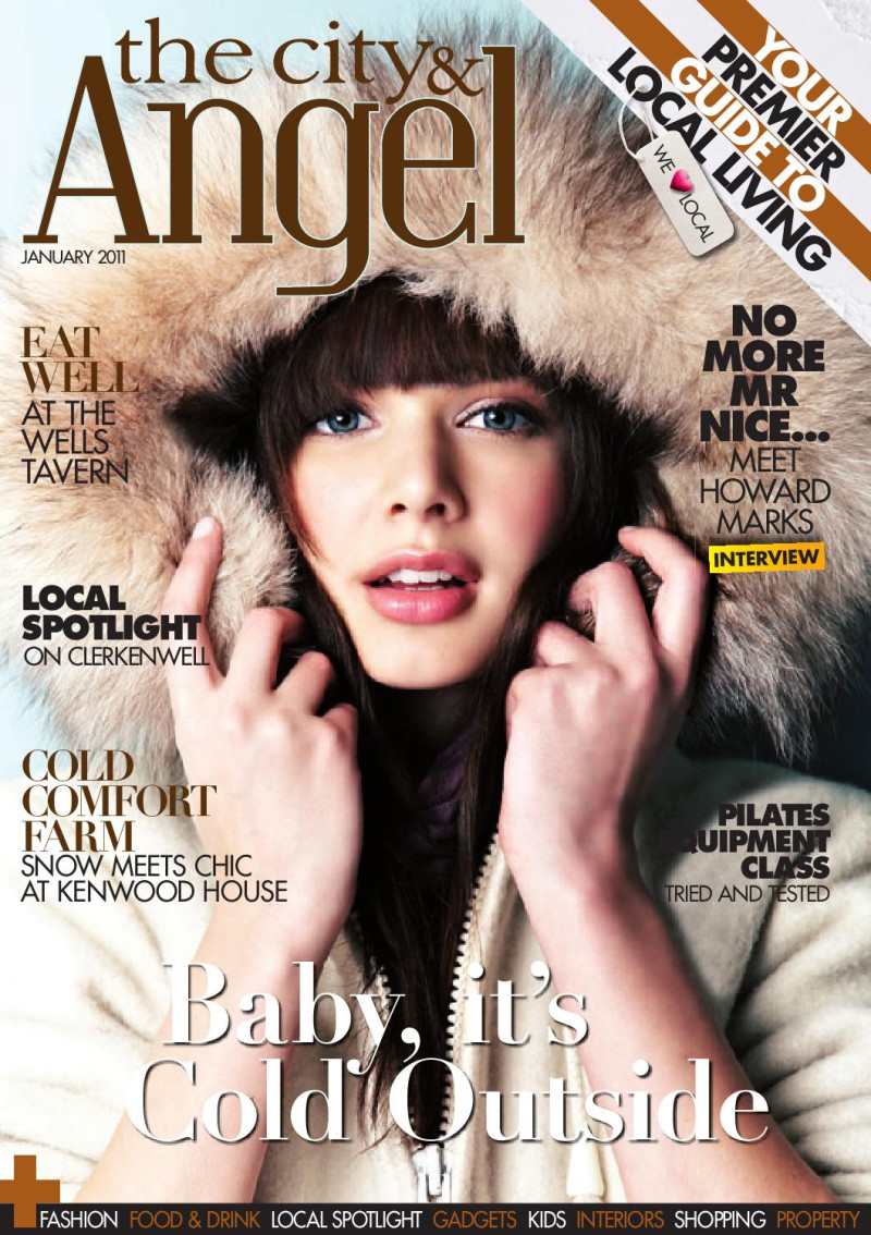 Rebecca Pearson featured on the The City & Angel cover from January 2011