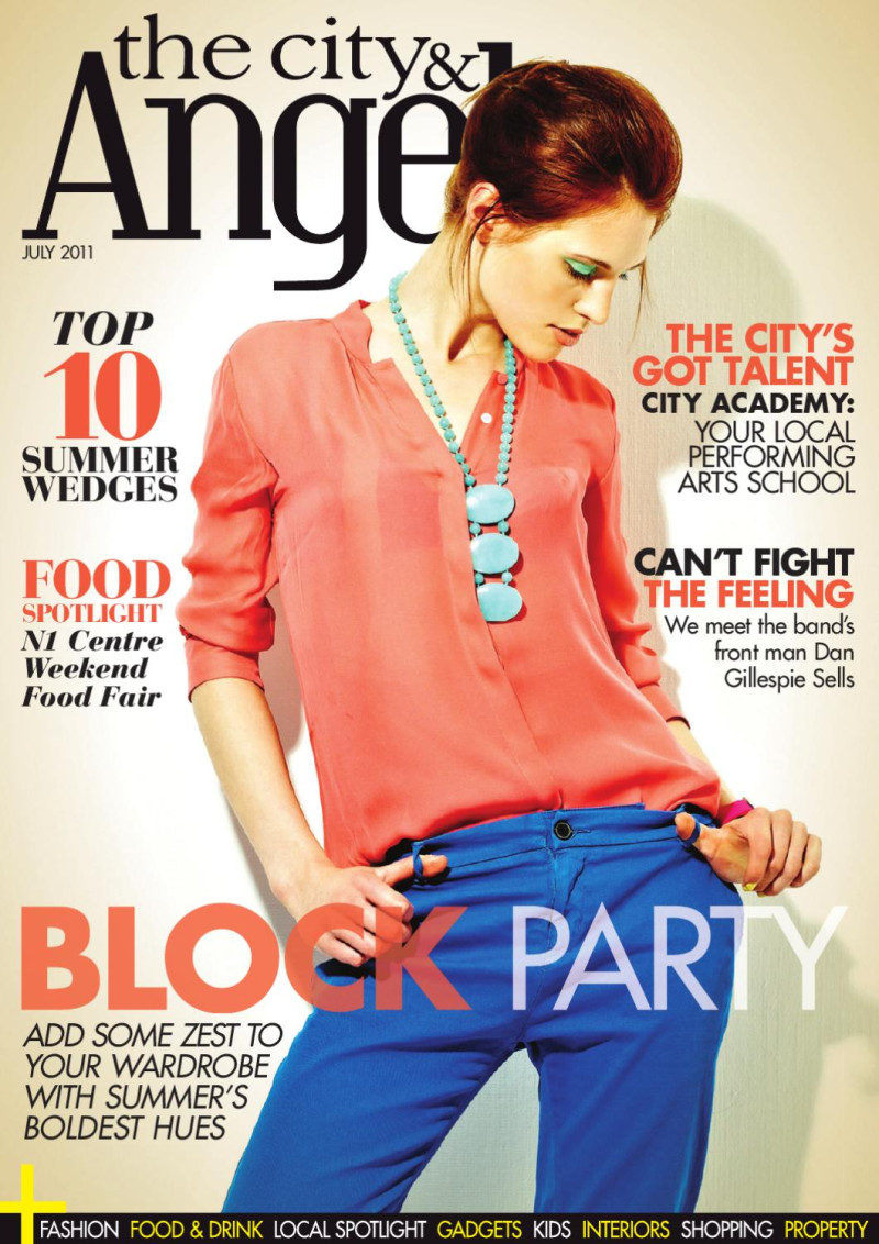 Annabelle featured on the The City & Angel cover from July 2011
