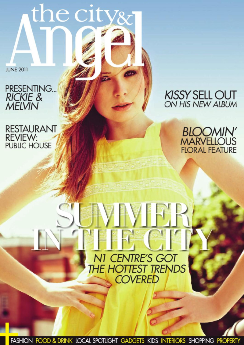 Cynthia Baumli featured on the The City & Angel cover from June 2011