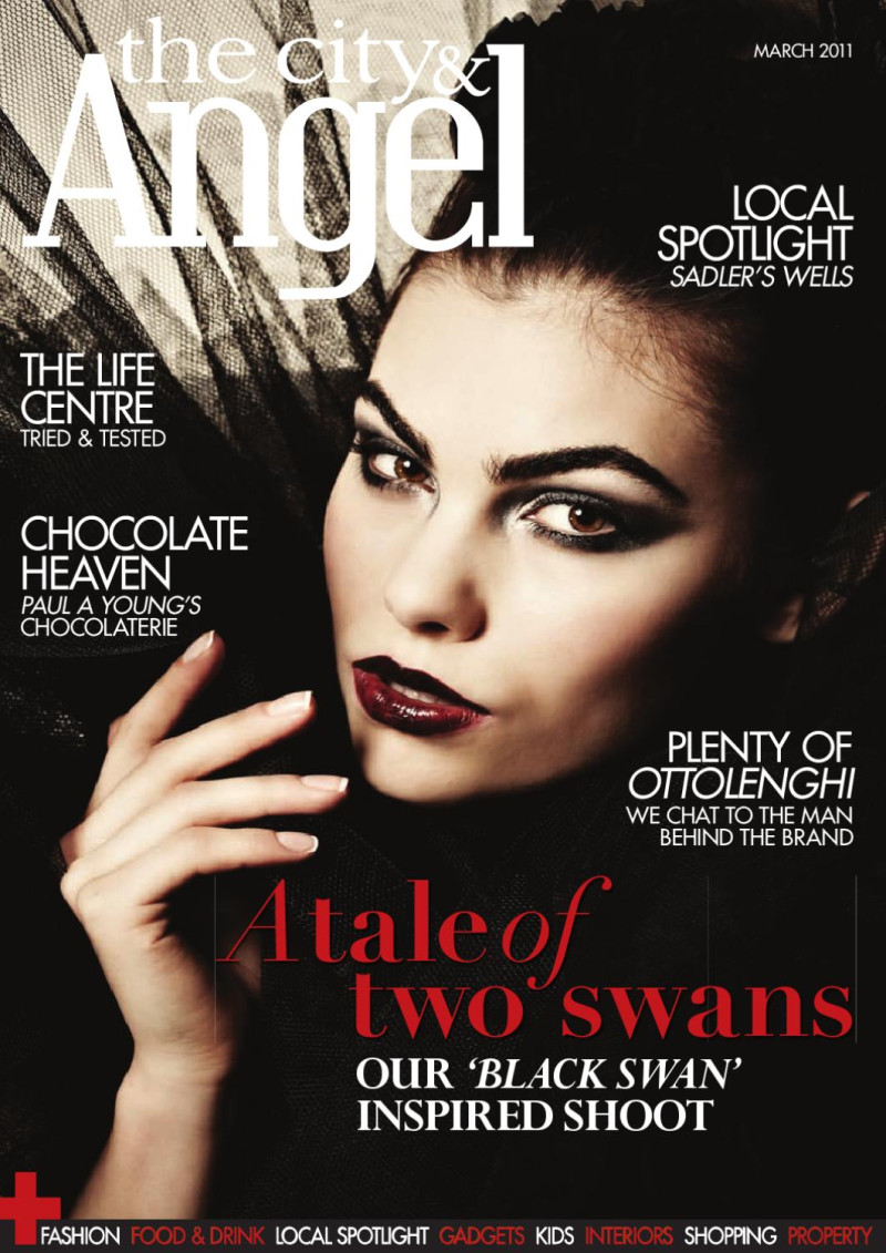 Gabriella Kuti featured on the The City & Angel cover from March 2011